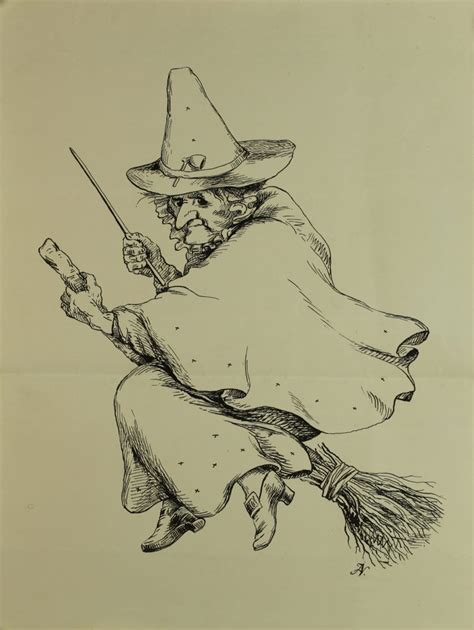 The cultural significance of the large airborne witch with broom in different countries